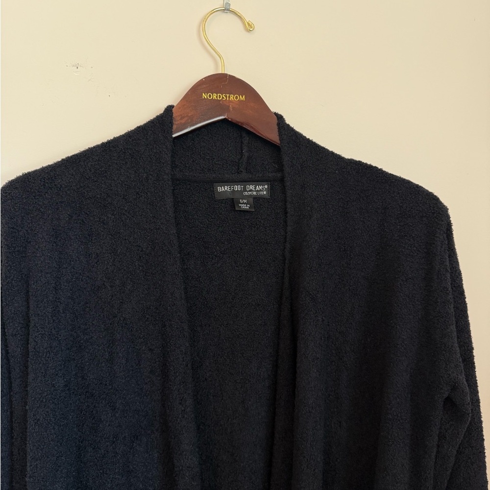 Barefoot Dreams Cozychic Lite Calypso Wrap Style 436 S / M BLACK - Picture 3 of 4